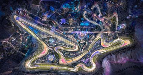 Saudi Arabia showcases details of new Qiddiya F1 track.